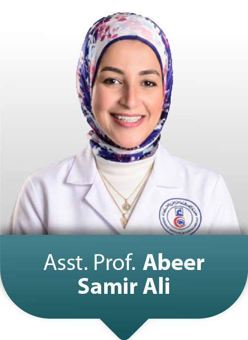 Asst.Prof: Abeer Samir Ali Mohamed Salem