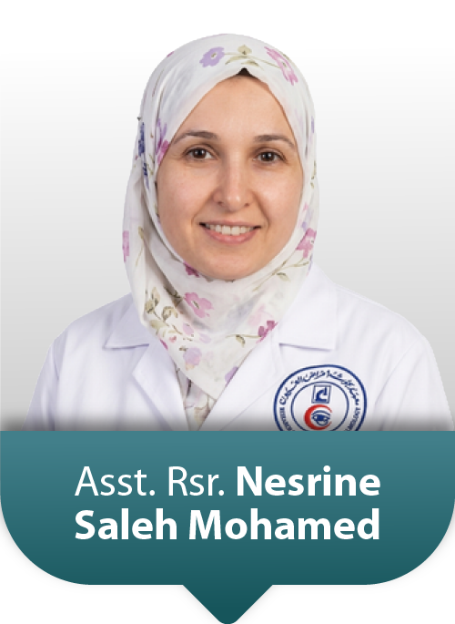 Asst.Rsr: Nesrine Saleh Mohamed